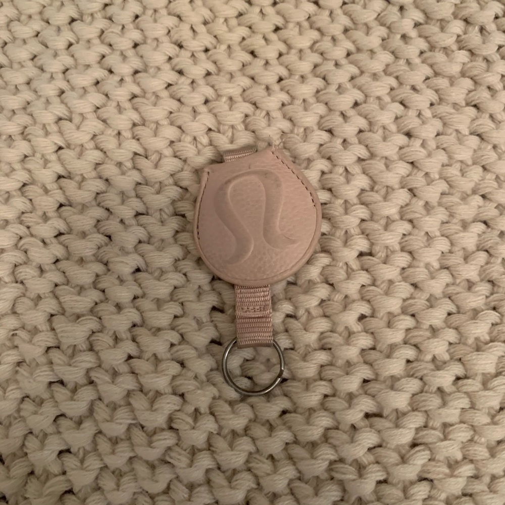 Lululemon keychain